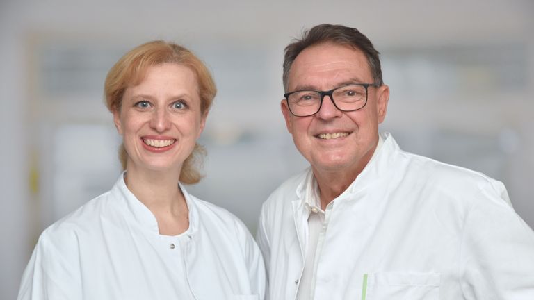 Albertinen Krankenhaus - Stabwechsel in der Klinik für Gynäkologie und Geburtshilfe, Enrikö Berkes folgt Ingo von Leffern